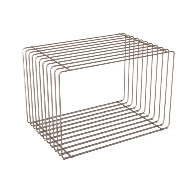 Agosistem Parallelepipedo Espositivo Tondino Cromato 60x40x60 cm