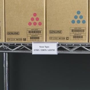 Akro-Mils Portaetichette per Scaffali in Filo Metallico