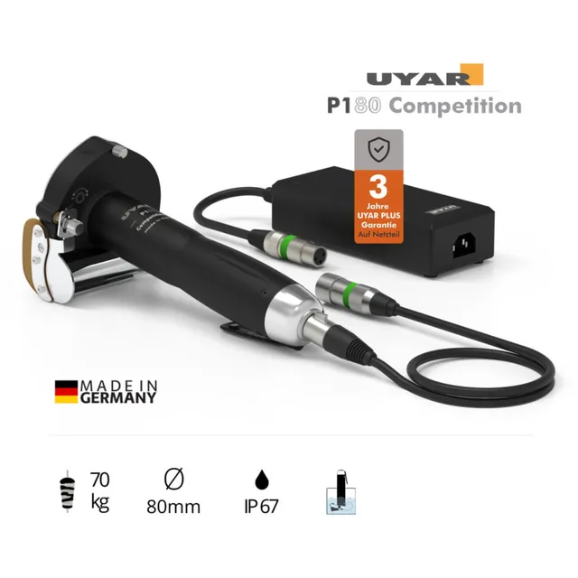Uyar P180 Competition coltello kebab 80 mm 130W IP67