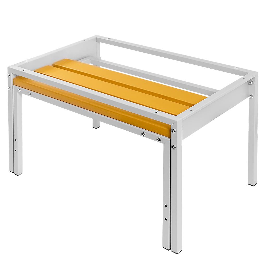Mega-M base 80x80x43 panca WPC estraibile spogliatoio