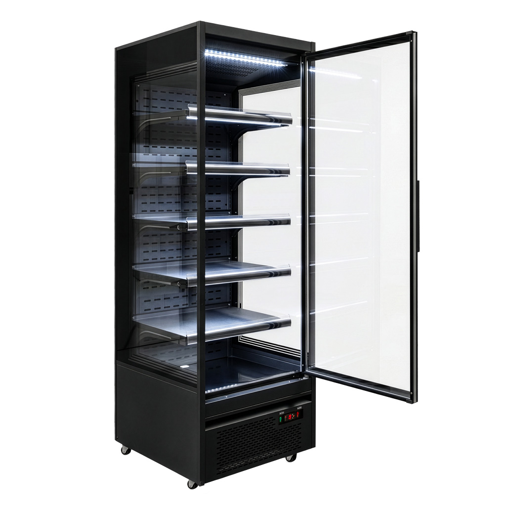 Mega-M Hugo Plus RU espositore refrigerato 70 cm nero