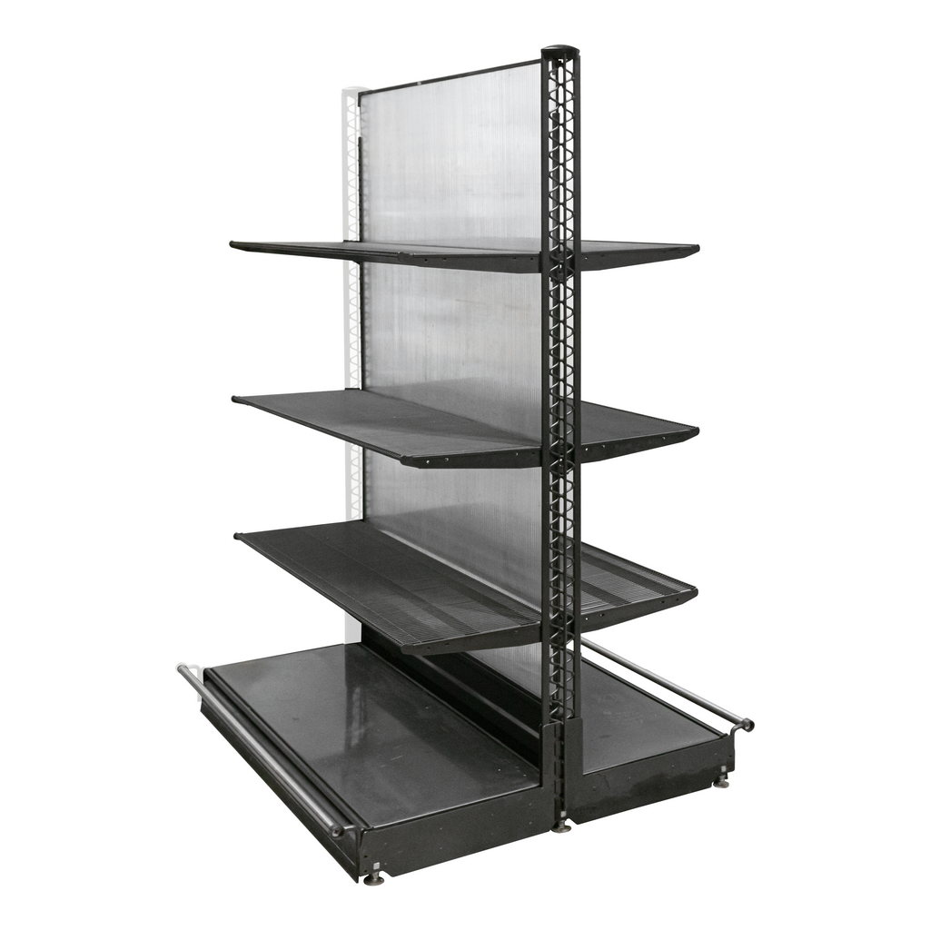 Wanzl Gondola Scaffale Negozio Bifacciale 155x103 cm 6 Ripiani