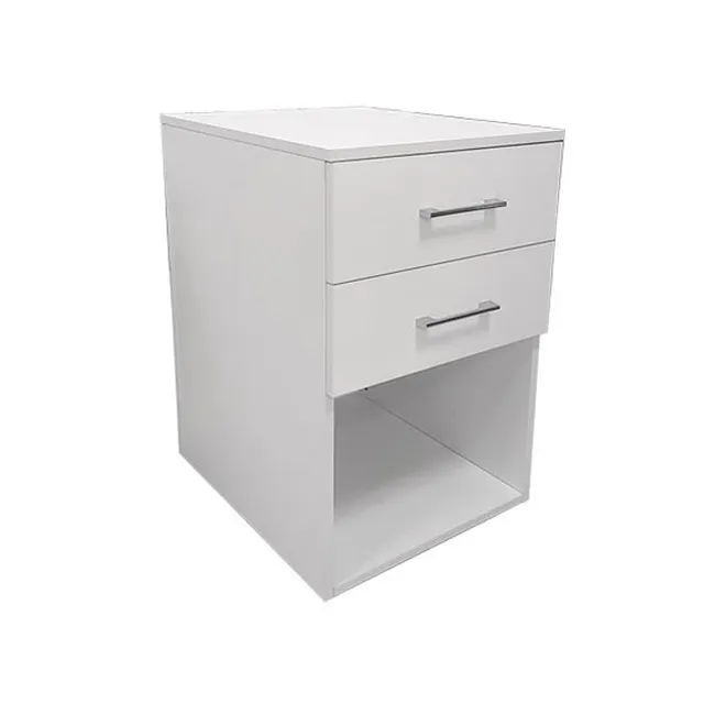 Agosistem Reception modulo cassettiera 2 cassetti bianco