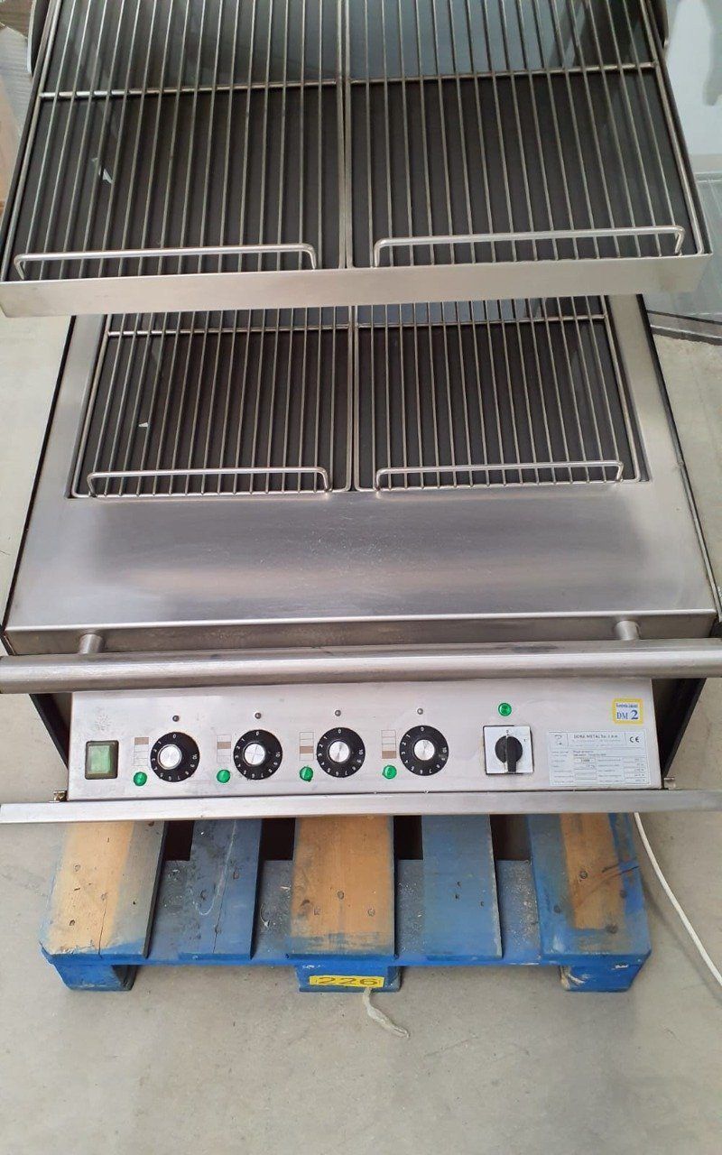 Dora Metal DM 99001 vetrina riscaldata passante 73x82x180