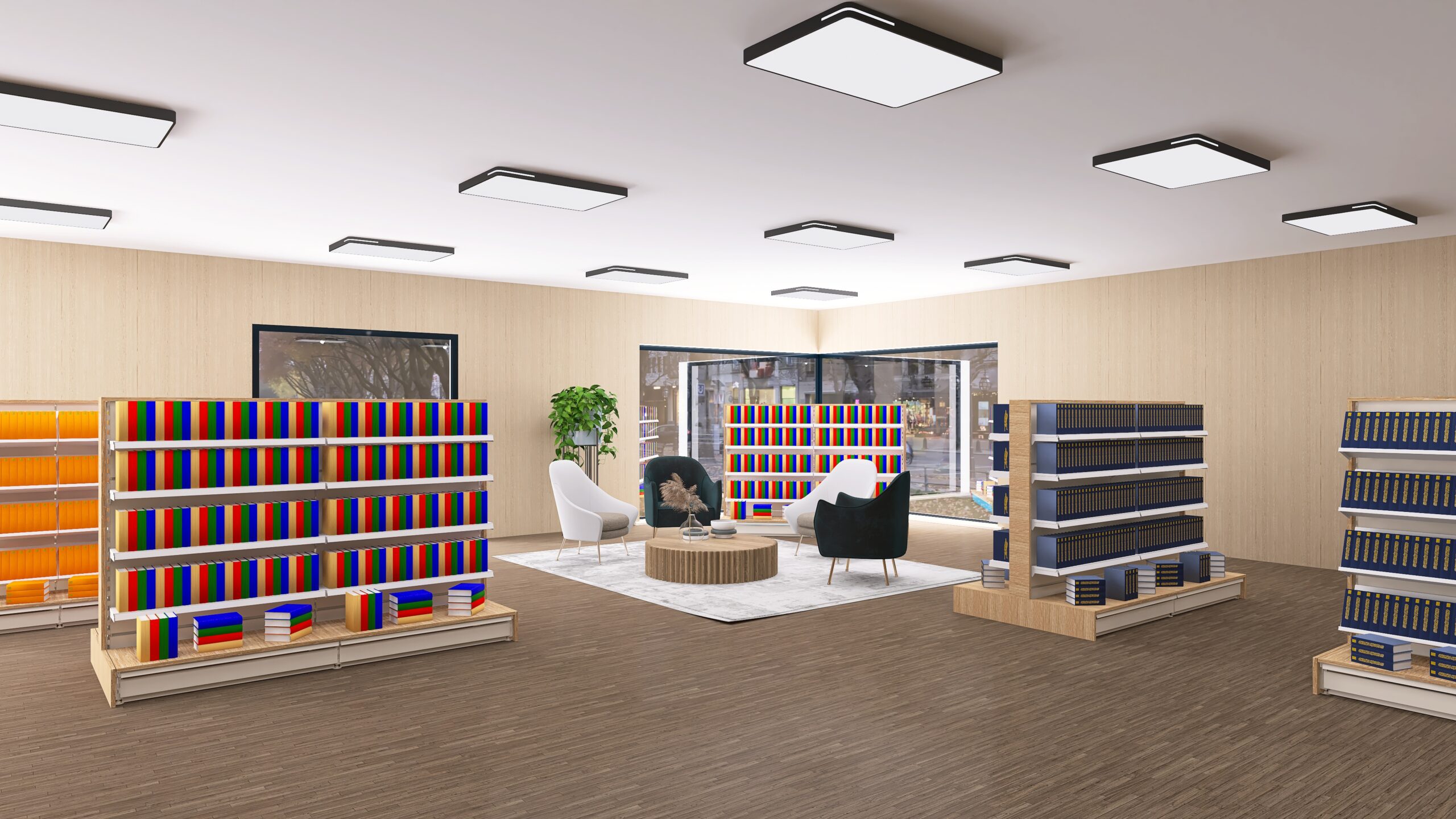 Design89 Libreria Edicola arredo negozio