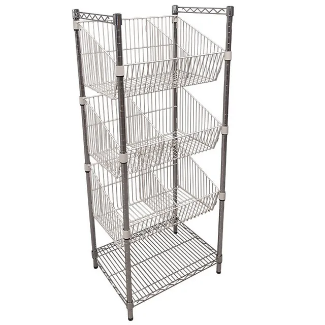 Agosistem kit base + 3 ceste bocca di lupo 60x45x167 espositore