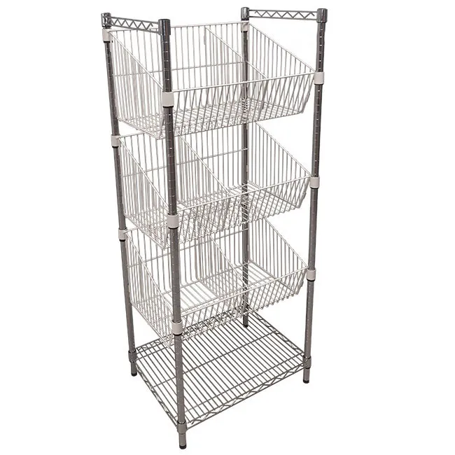 Agosistem kit base + 3 ceste bocca di lupo 60x45x167 espositore