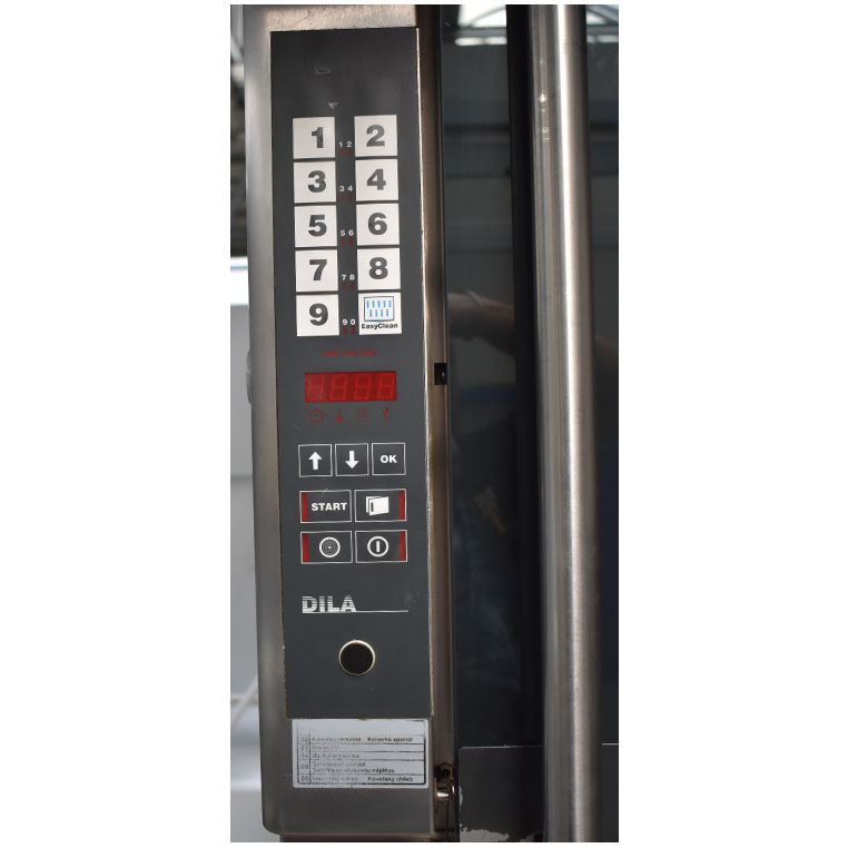 Debag Dila 10-5 forno combinato vapore con carrello