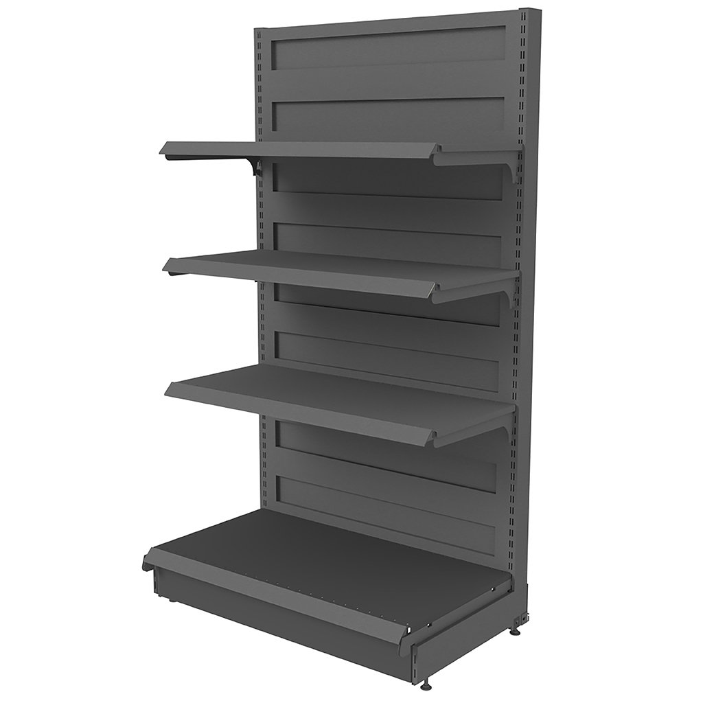 Mega-M Basic H-225 L-103 scaffale da negozio antracite base
