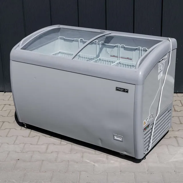 Mega-M Yeti X126 congelatore pozzetto vetrato 260 L espositivo