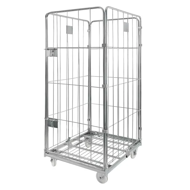 Mega-M Universal Roll container zincato 3 pareti