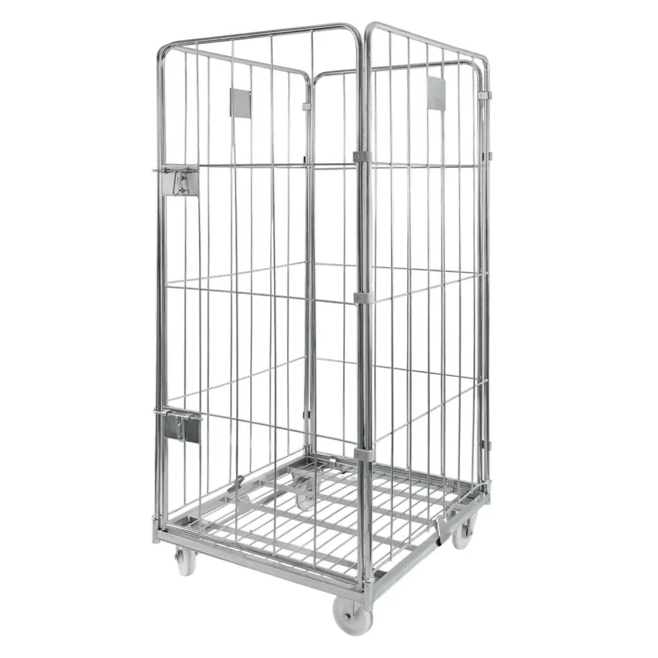 Mega-M Universal Roll container zincato 3 pareti