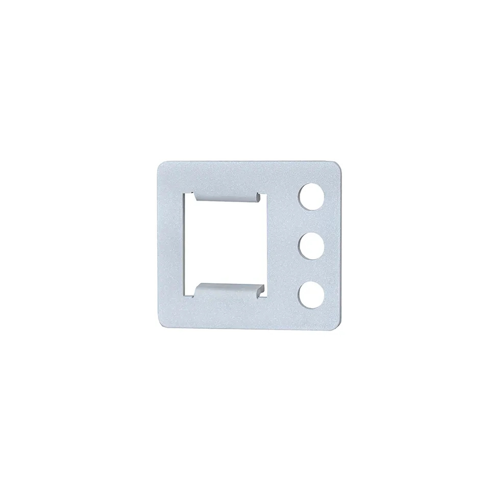 STOW piede per scaffale zincato 6,3x5,5 cm