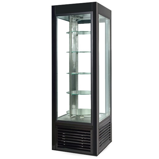 Cold Atena SW Vetrina Pasticceria 504 L Nera 65x65x200