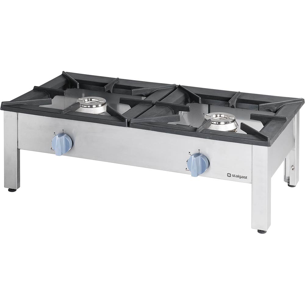 Stalgast 773011 Fornellone a Gas Doppio 2x9kW G20