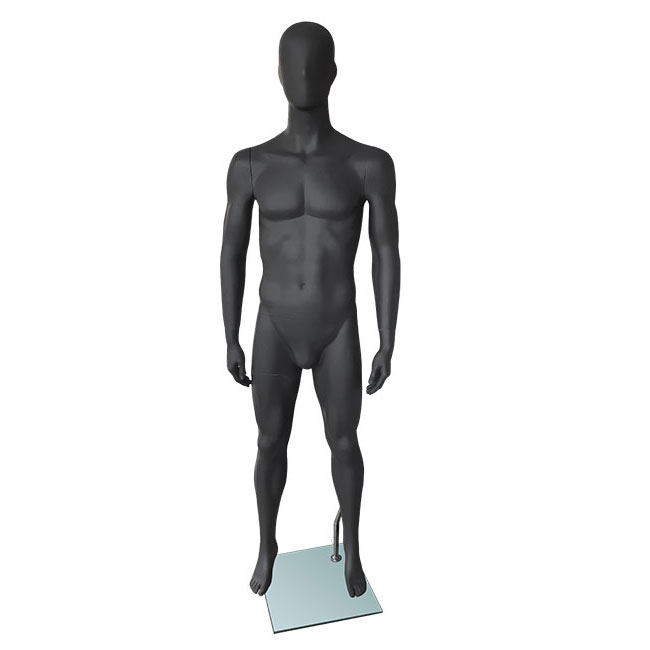 Agosistem MARK 1 Manichino uomo vetroresina grigio scuro h.193 cm