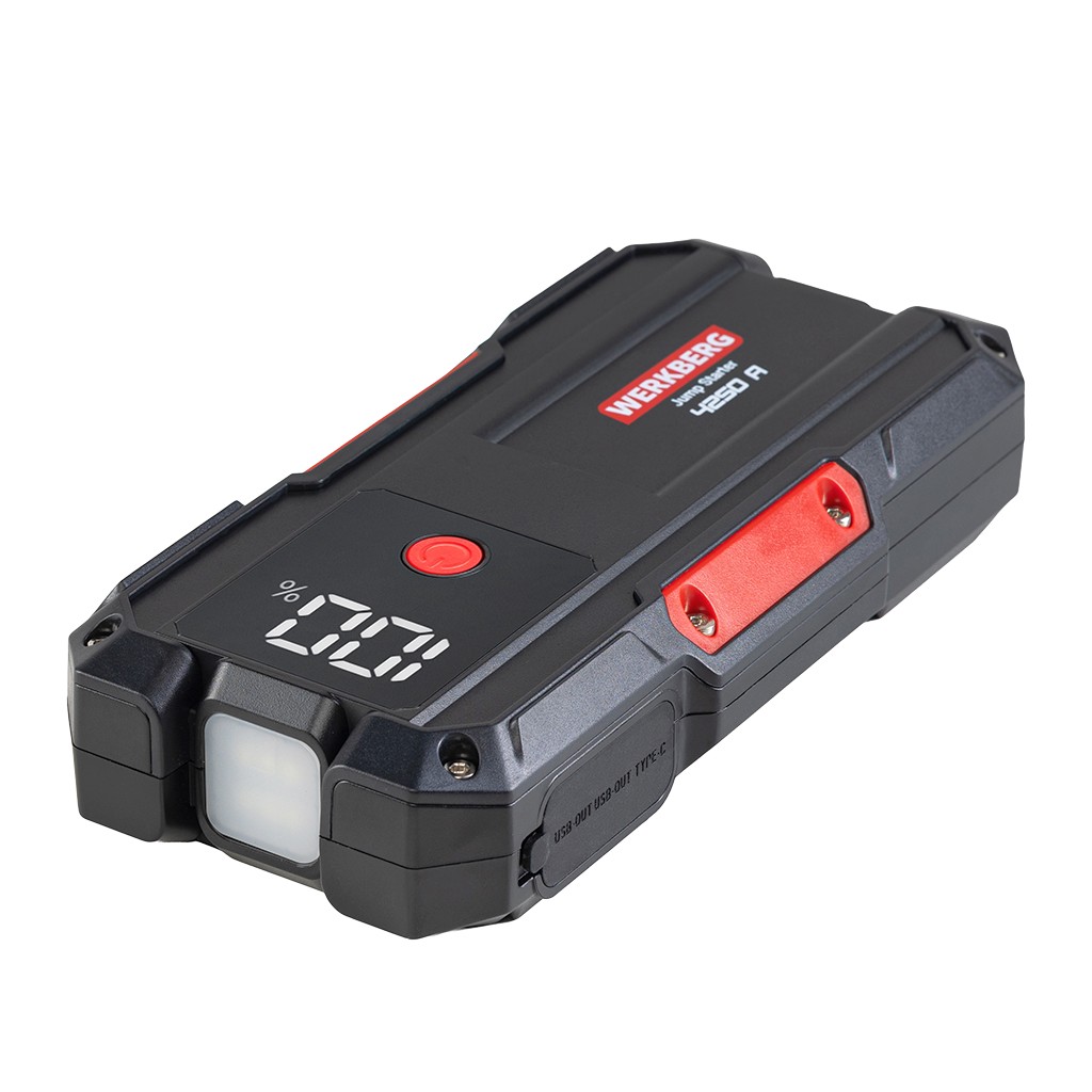 Werkberg AL007 avviatore batteria powerbank 28000 mAh