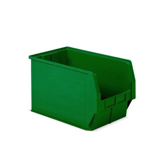 DR Scaffalature Compat Misura 4A5 Contenitore Plastica Verde 42L