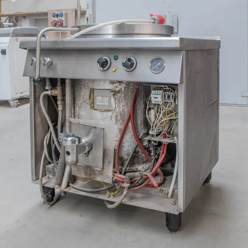 Pentolone Elettrico Professionale 80L Riscaldamento Indiretto