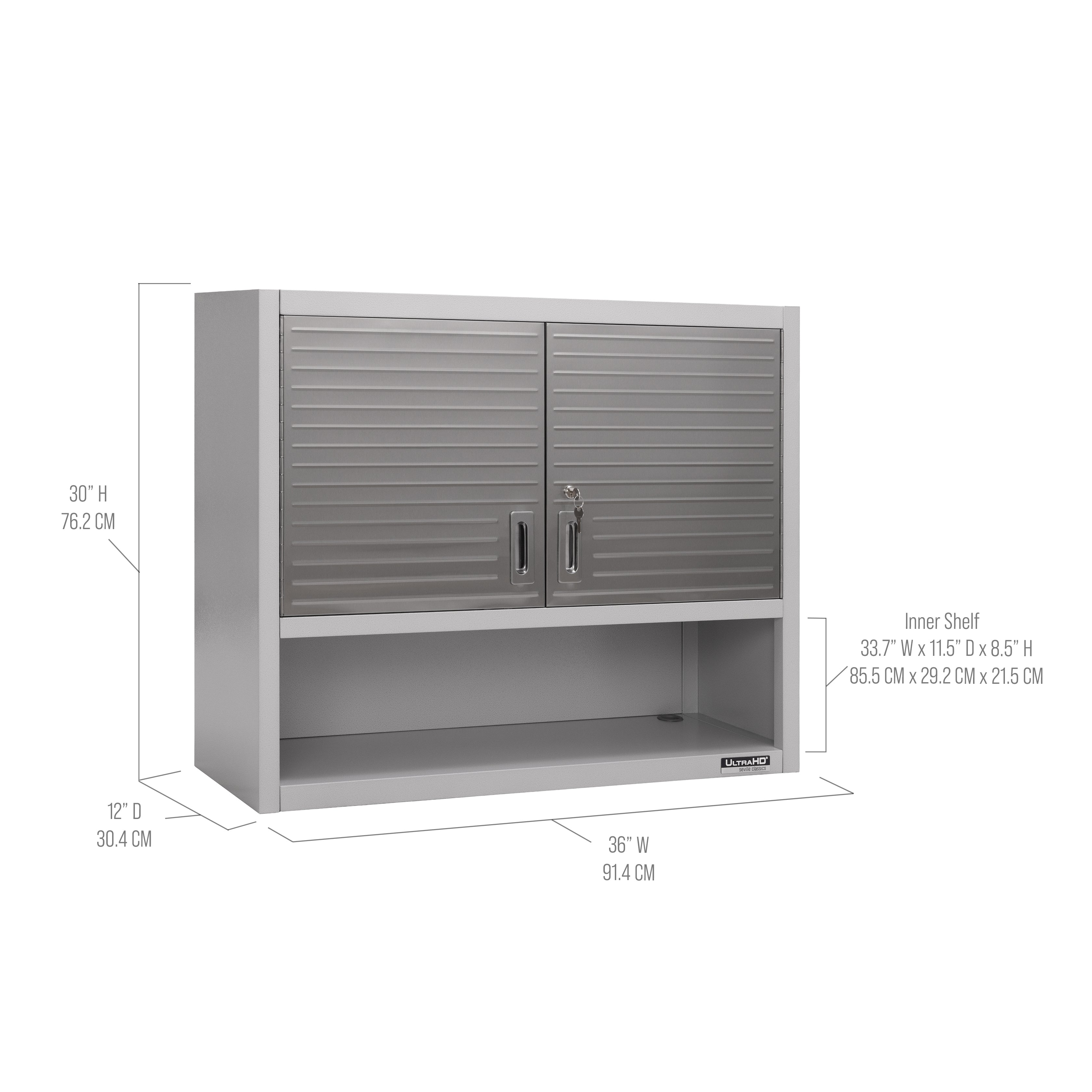 Seville Classics UltraHD UHD20230 pensile metallo granito 91 cm