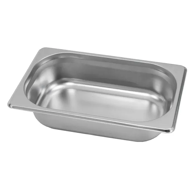 Mega-M GN 1/4 bacinella inox 26,5x16,2x6,5 cm