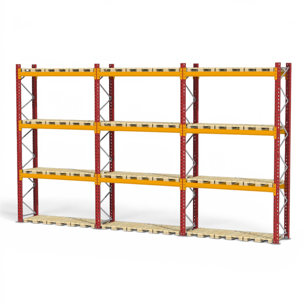 Dexion scaffale portapallet H-480 L-815 cm 900 kg 36 posti