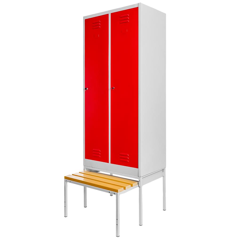 Mega-M base 80x80x43 panca WPC estraibile spogliatoio