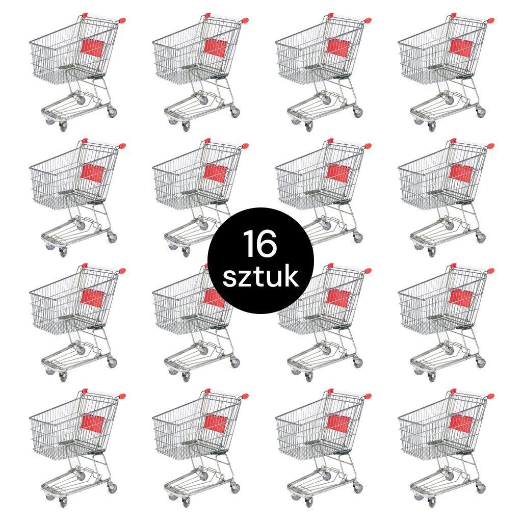 Produs Classic 100L carrello spesa 50cm set 16 pezzi 100kg