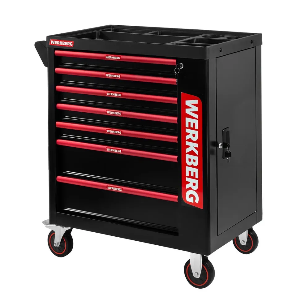 Werkberg Pro carrello portautensili 7 cassetti senza utensili
