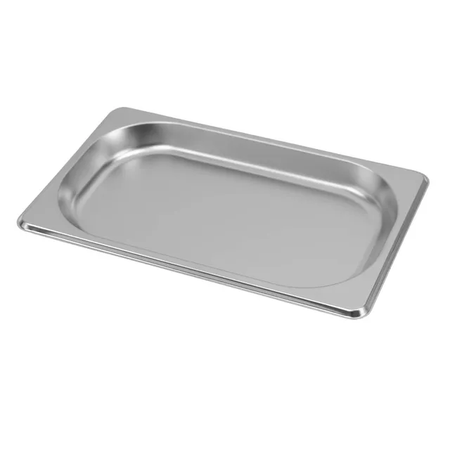 Mega-M GN 1/4 bacinella inox 26,5x16,2x2 cm