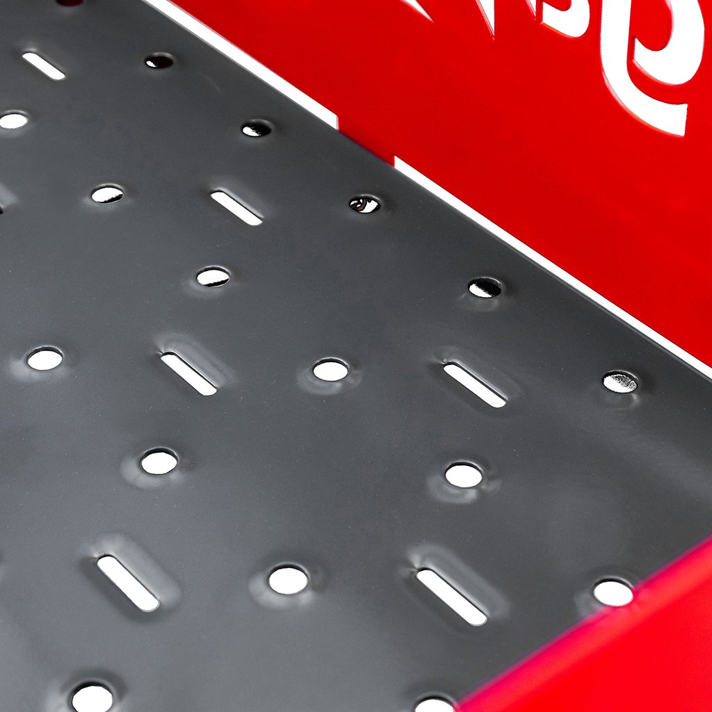 Mega-M H-102 scala magazzino 4 gradini con piattaforma
