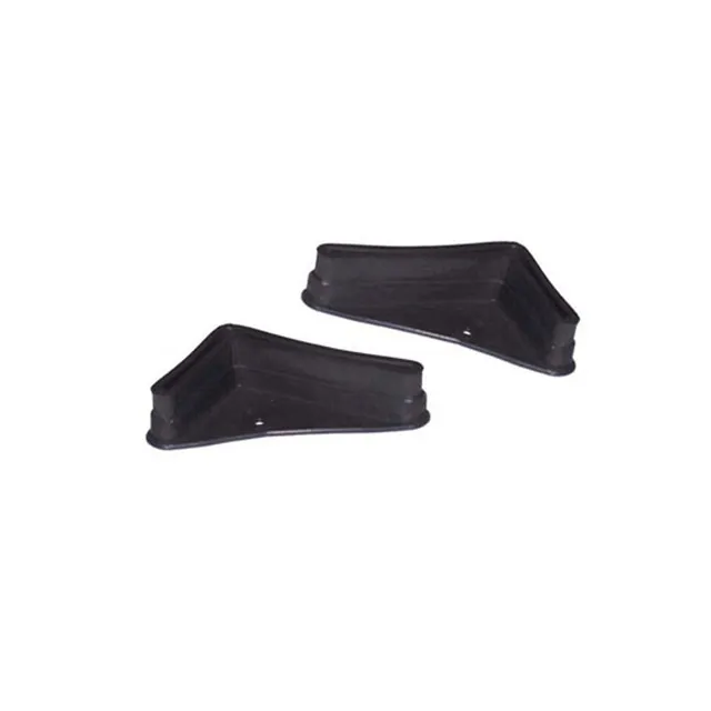 Agosistem Bizzotto piedini in PVC 35x55 mm coppia nera