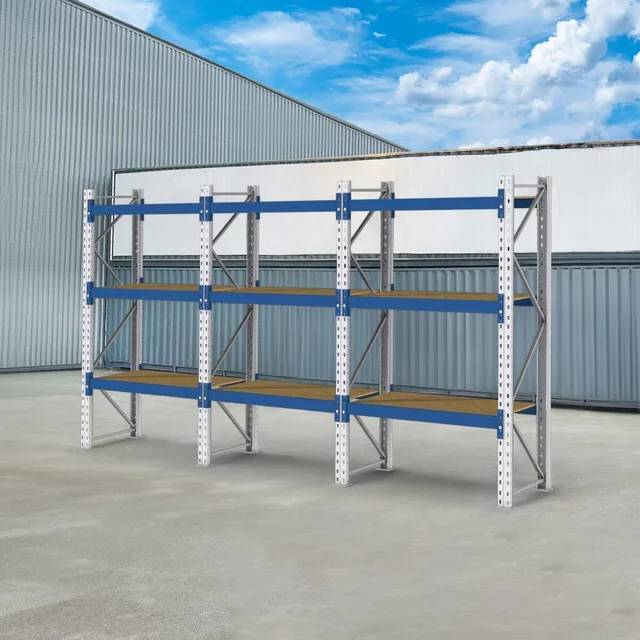 Bito scaffale magazzino 300x858x110 cm 9 ripiani 300 kg