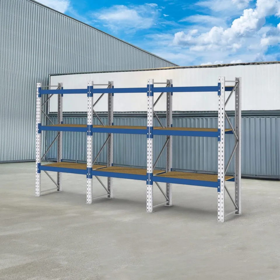 Bito scaffale magazzino 300x858x110 cm 9 ripiani 300 kg
