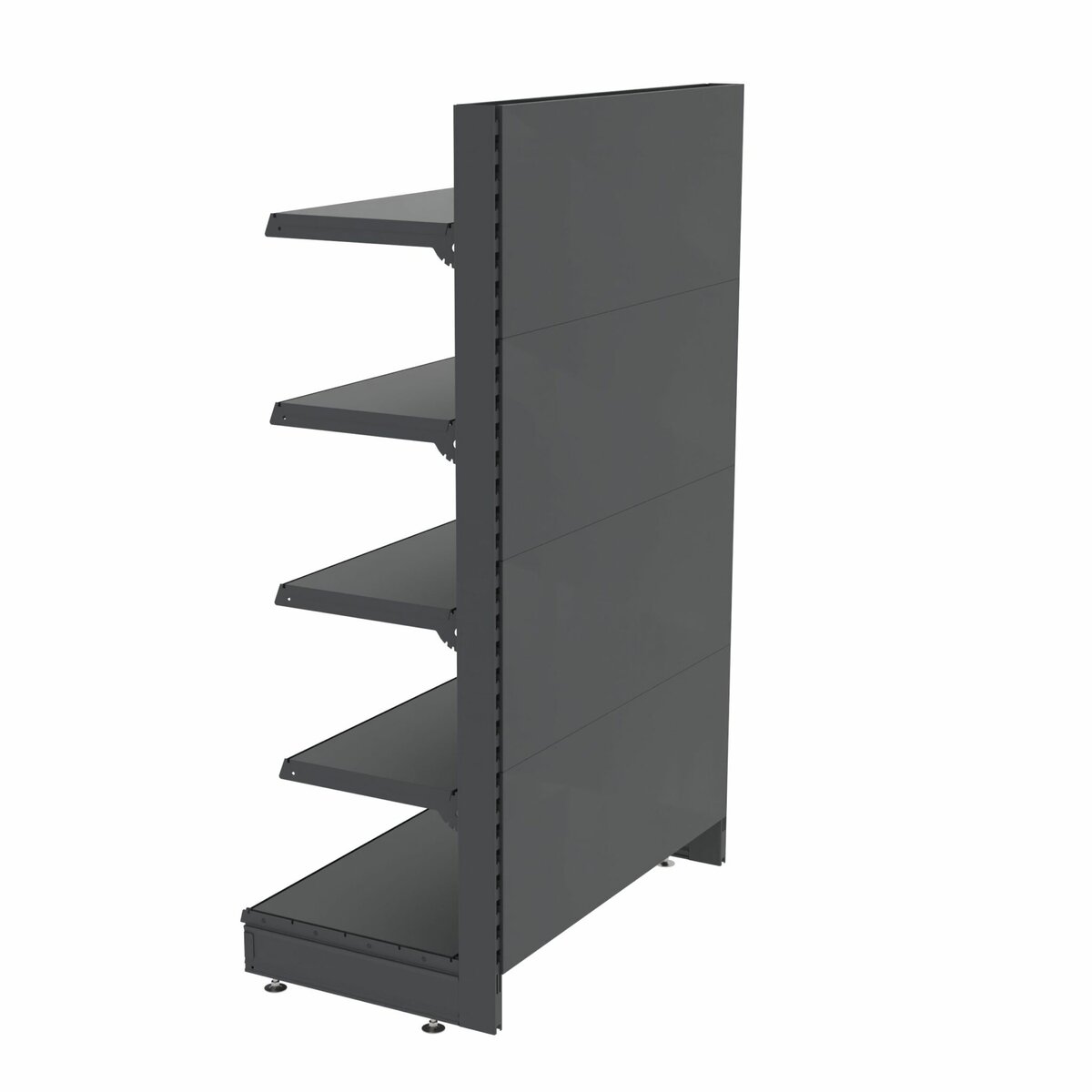 Mega-M Merkury II H-170 L-103 scaffale testata grafite