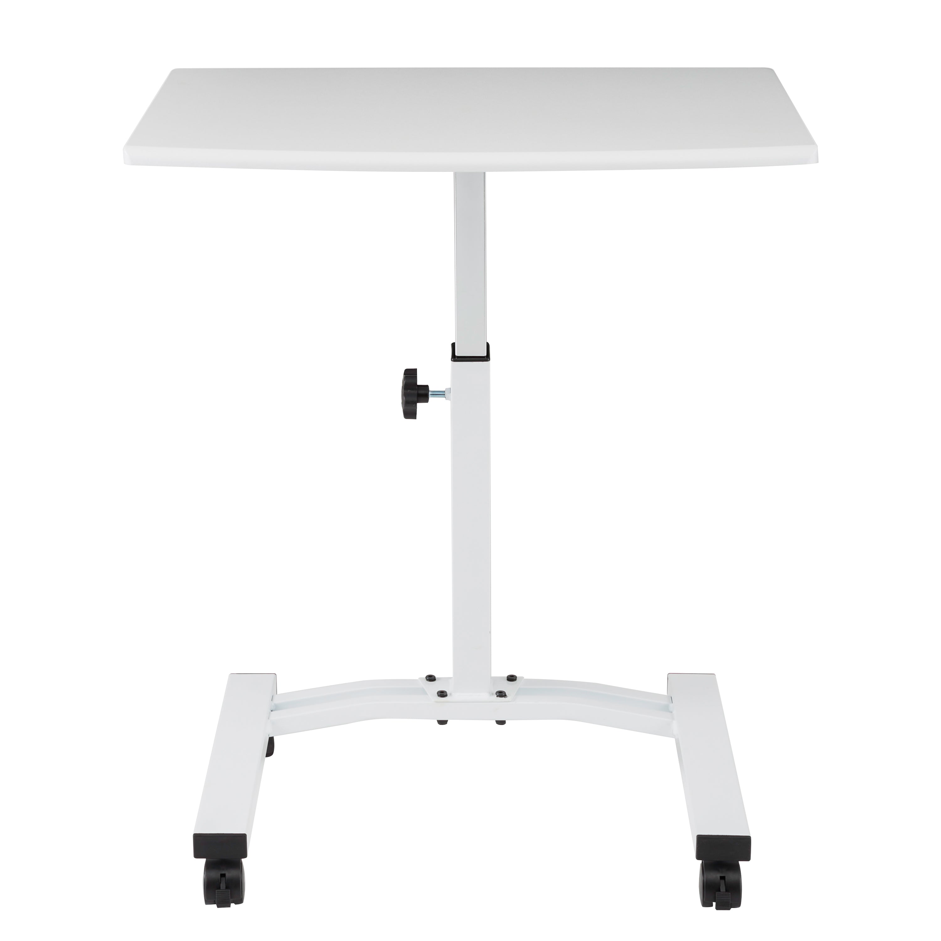 Seville Classics airLIFT Carrello Laptop Bianco Regolabile