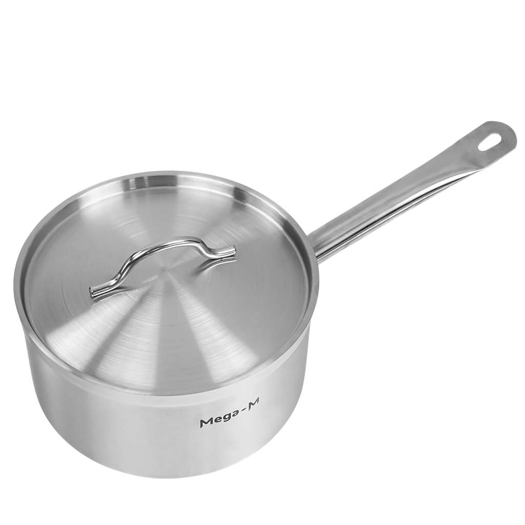 Mega-M PRO Casseruola Acciaio Inox 5 L 22x12 cm Coperchio