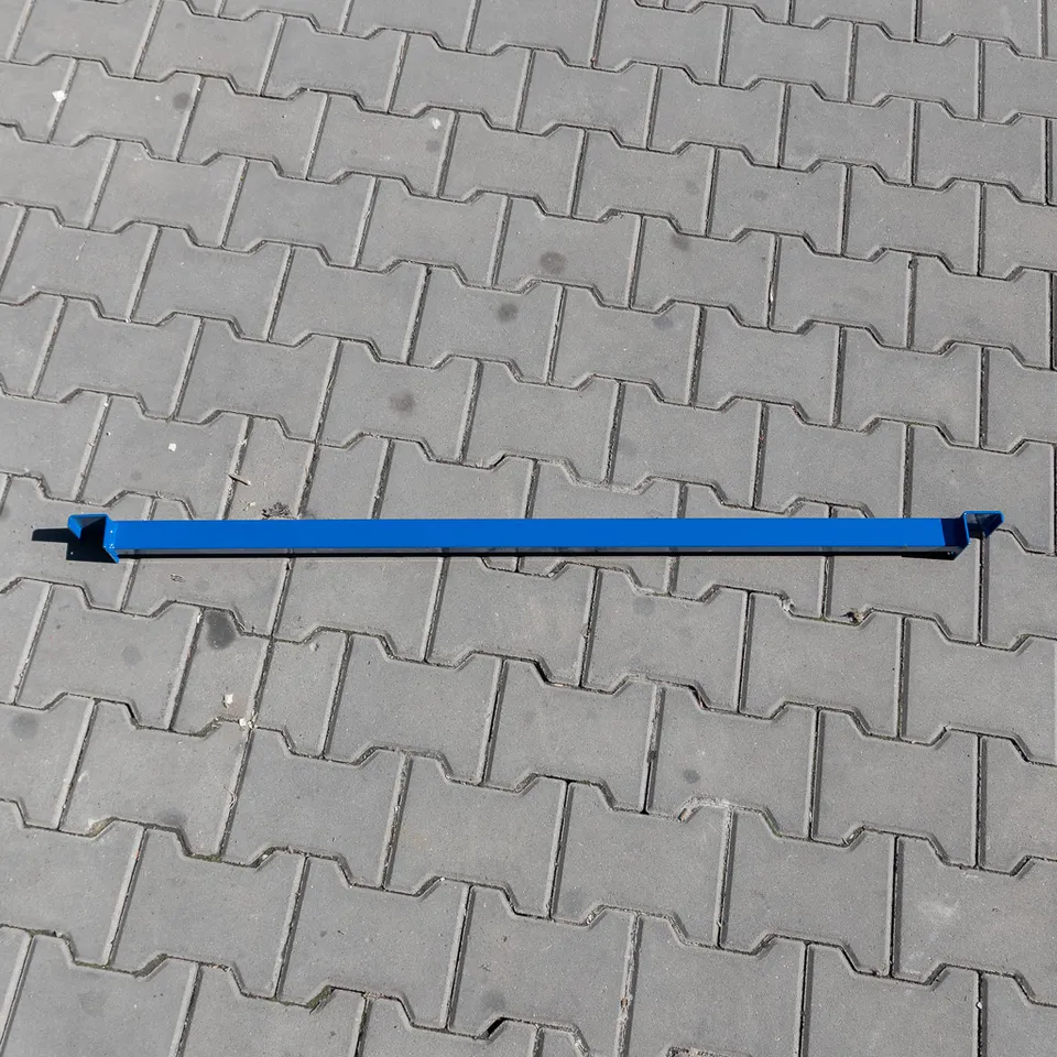 Supporto pallet G-120 cm blu per correnti 4 cm