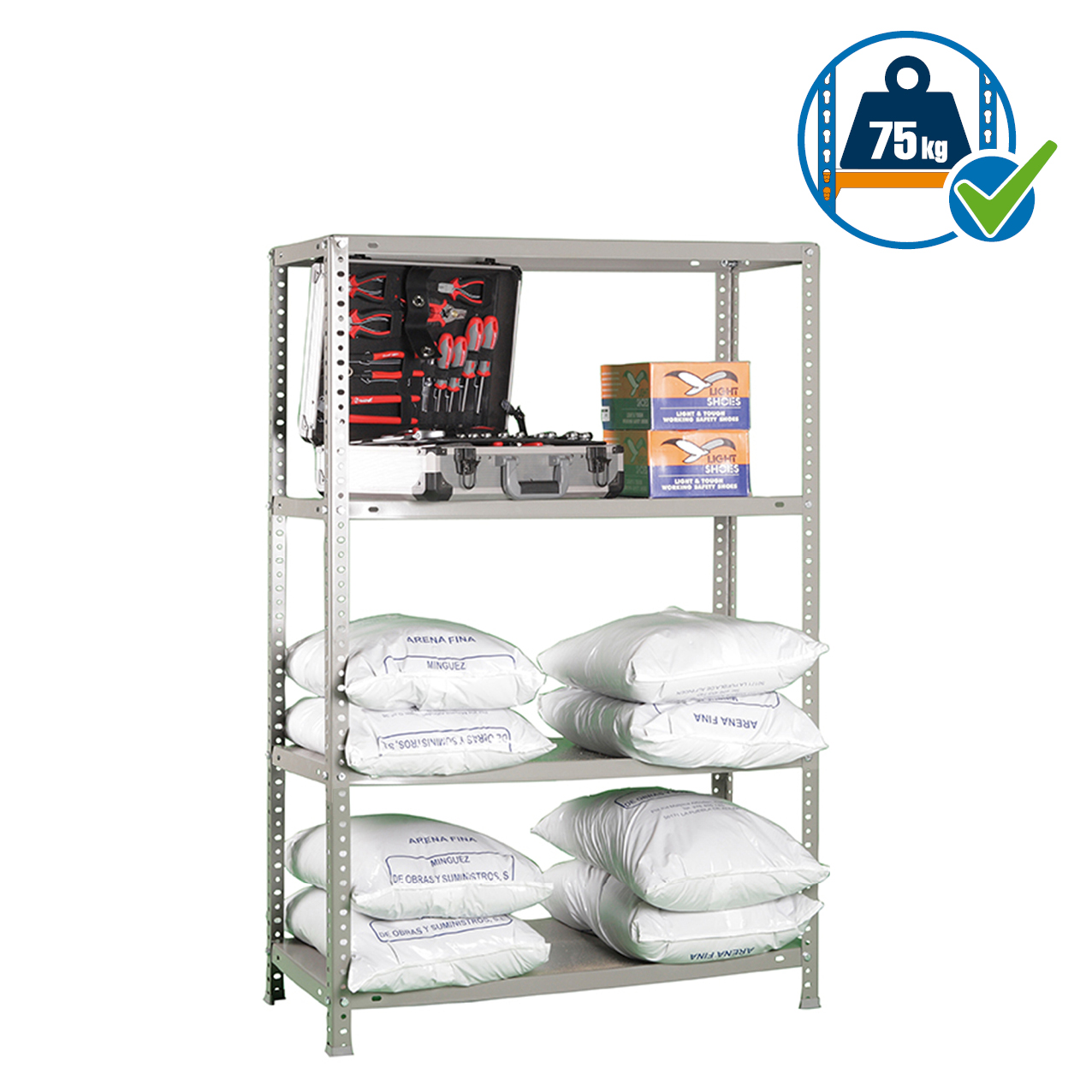 Simonrack SimonClassic Advantage 4 scaffale 4 ripiani 75 kg