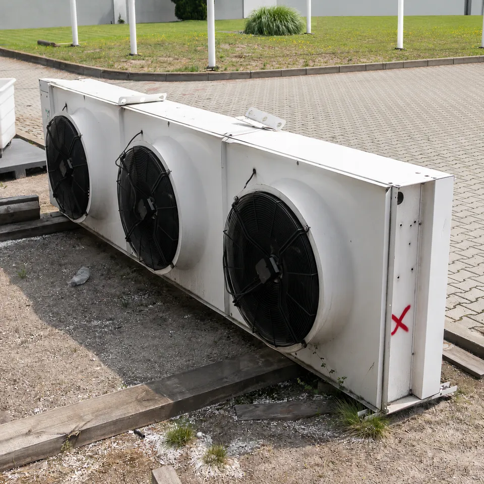 LU-VE SAV7S 8531 VN SUBC Condensatore 3 ventole