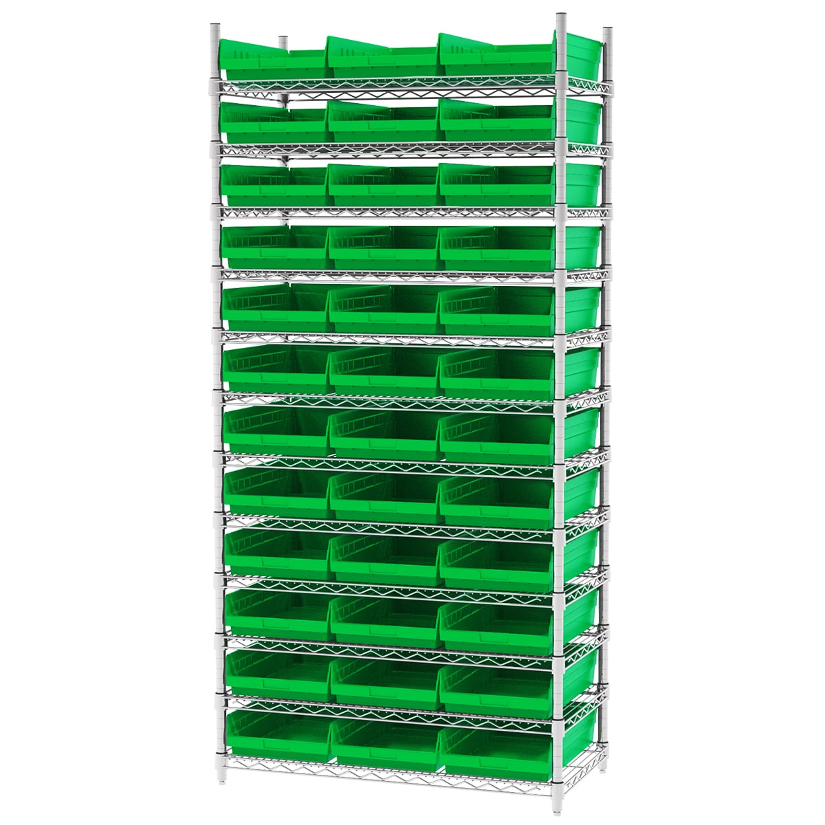 Akro-Mils AWS183630178 scaffale filo con 36 bin
