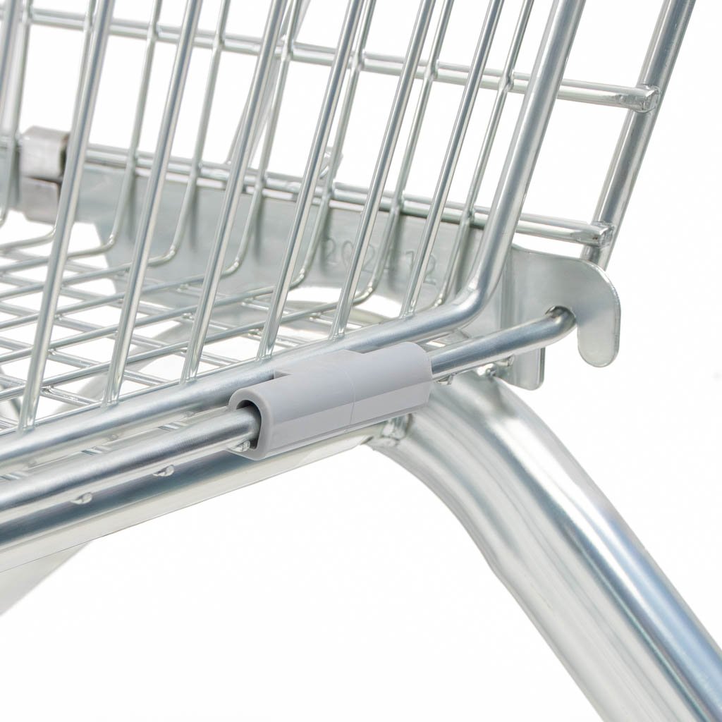 Mega-M YR carrello spesa 215 L maniglia 60 cm zincato