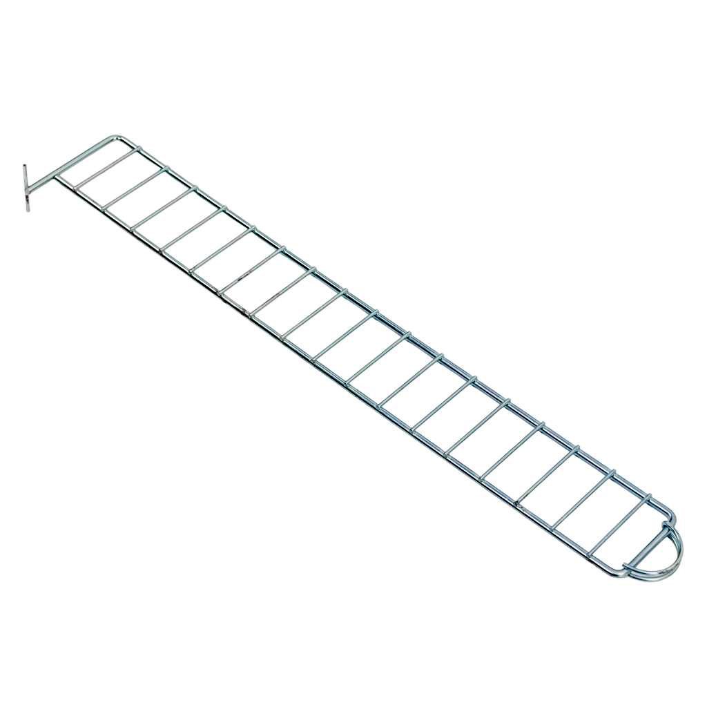 Mega-M divisore scaffale zincato 37x6 cm