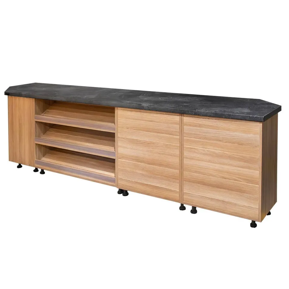 Mega-M banco cassa 290x60x113 cm rovere americano