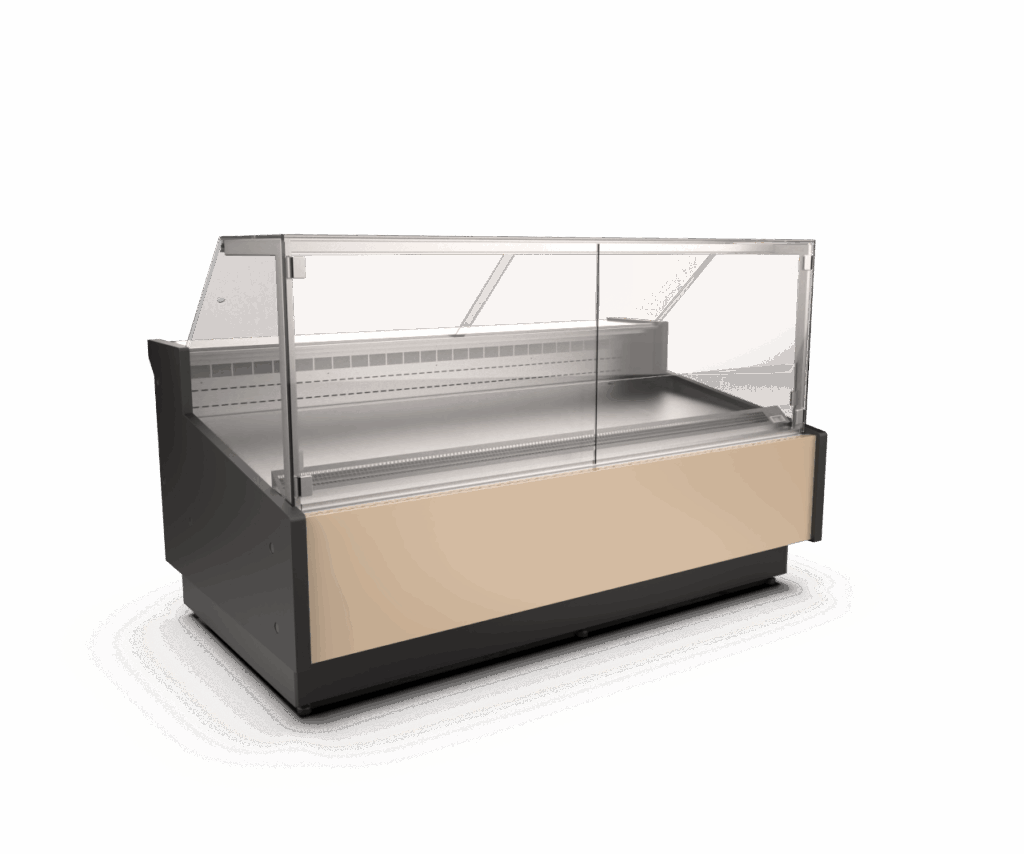 Cebea Carmen WCh-8/1 banco frigo carne 200 vetro dritto