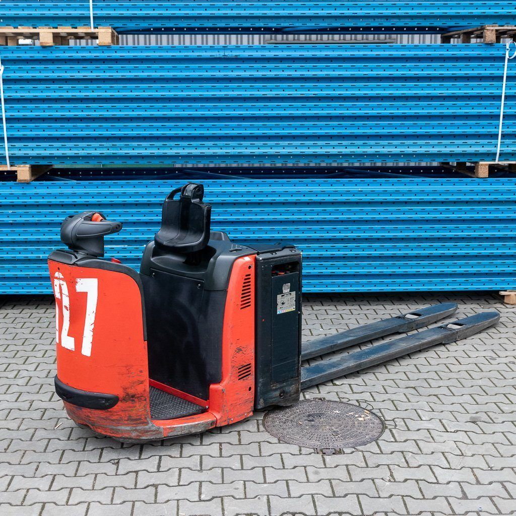 Linde N20 transpallet elettrico commissionatore forche 240 cm