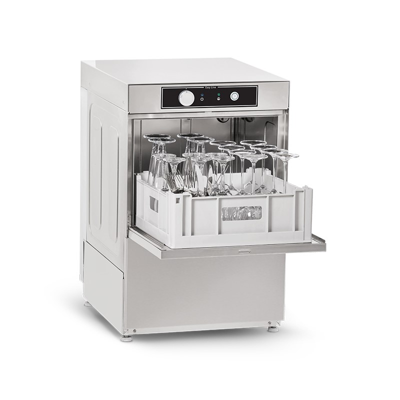 ASBER GE-400 B lavabicchieri con pompa scarico