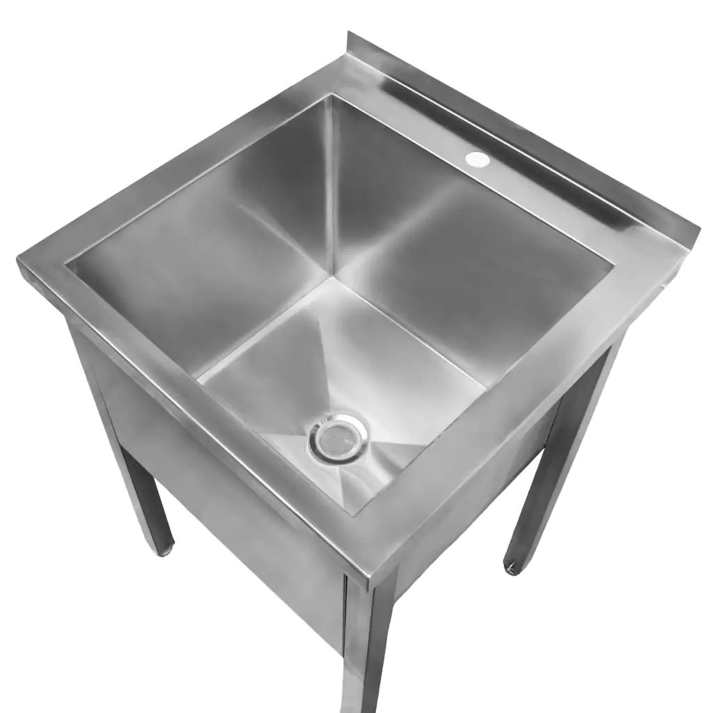 Mega-M lavello gastronomia 1 vasca 60x60x85 inox saldato