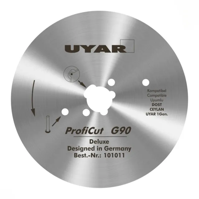 UYAR ProfiCut G90 Deluxe Lama Liscia 90 mm 2 Gen