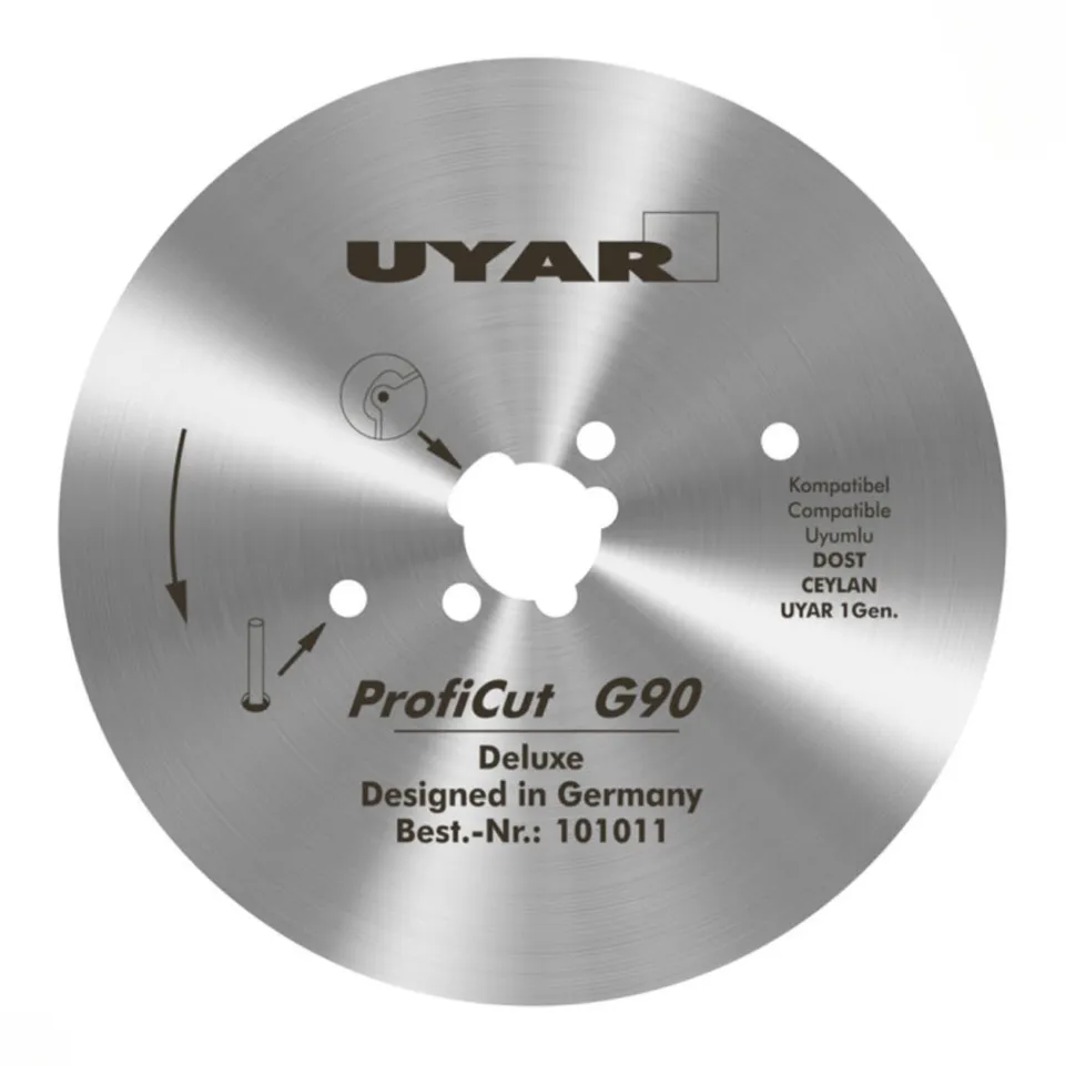 UYAR ProfiCut G90 Deluxe Lama Liscia 90 mm 2 Gen